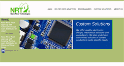 Desktop Screenshot of nanorivertech.com